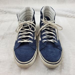 Navy Suede Old school Vans